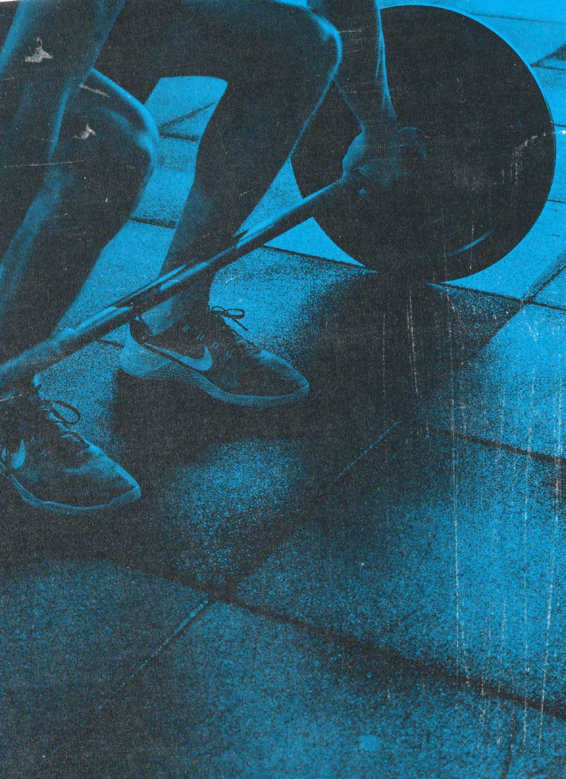 Athlete setting up for a barbell lift at Grandstand CrossFit Perth